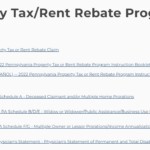 PA Rent Rebate 2023