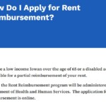 Iowa Rent Rebate Application