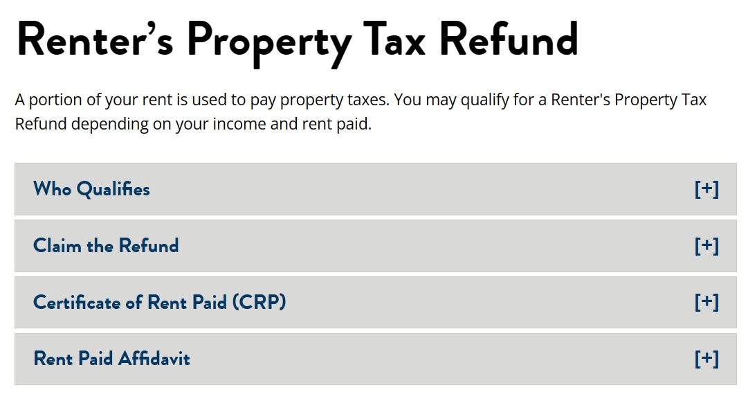 Mn Renter s Rebate Form 2023 Rent Rebates